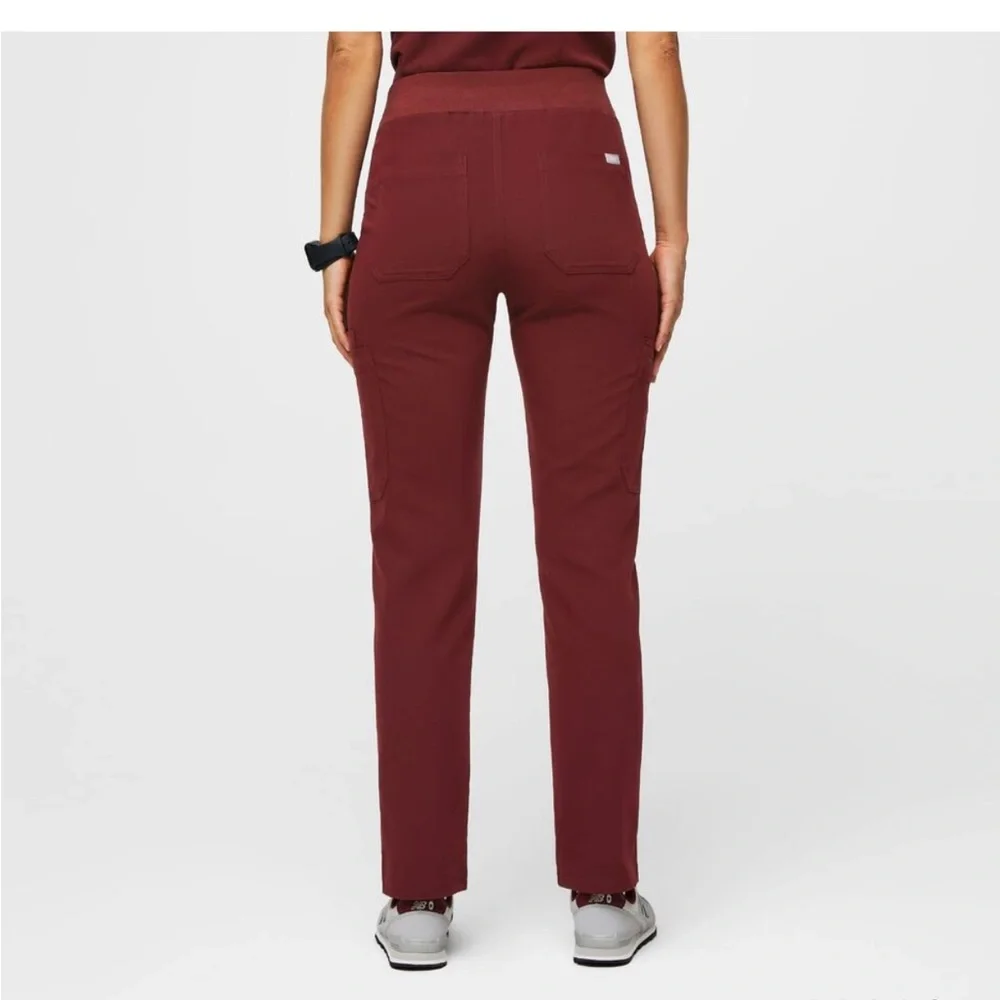Figs High Waisted Yola Skinny Scrub Pants - Picture 3 of 12